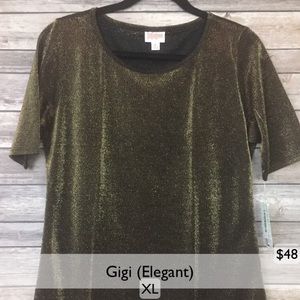 LuLaRoe 2017 Elegant Collection Gigi Top